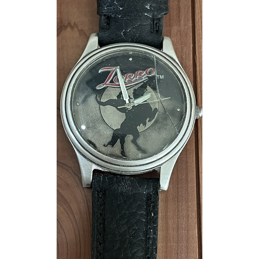 1990 Fossil ZORRO WATCH Ltd. Edition